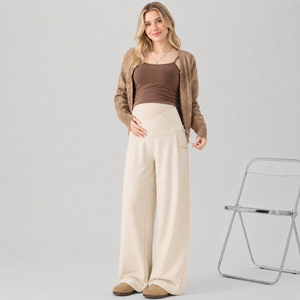 Pantalons à jambes larges <span class=keywords><strong>pour</strong></span> femmes enceintes, automne et <span class=keywords><strong>hiver</strong></span> - Product Image 4
