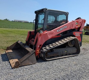 Kubota-Cargador de orugas compacto de alto rendimiento con bomba y cargador de orugas resistente para sitios de trabajo, 2017, - Product Image 1