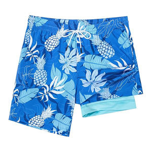 Pantalones cortos de playa ligeros personalizados para hombre 100% poliéster 240 GSM decoración Vintage de alta calidad estilo Formal - Product Image 4