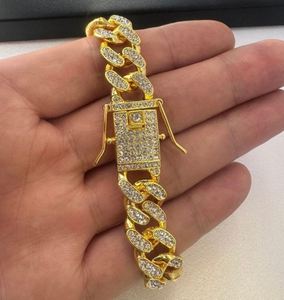 CZ Link Chain Unisex <b>Bracelet</b> Punk Hip Hop Streetwear Style <b>for</b> <b>Men</b> and Women Moissanite Necklaces - Product Image 4