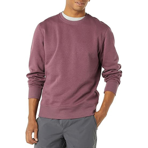 Sweat-shirt d'hiver pour homme en molleton uni 100% coton, personnalisable (couleur, logo), vente en gros, manches longues - Product Image 2