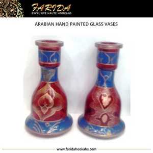 Jarrón de cristal egipcio moderno pintado a mano de la mejor calidad 2022, accesorios coloridos para Shisha árabe, laca de lujo, gran oferta de cachimbas - Product Image 2