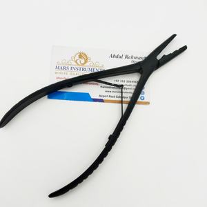 คีมหนีบผมสแตนเลสเกรดผ่าตัดแบบสามรู แข็งแรง ทนทาน สำหรับต่อผม ใช้ในเชิงพาณิชย์ - Product Image 4