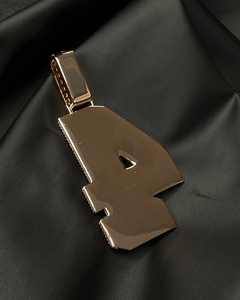 Collier pendentif en argent sterling 925 style hip-hop pour homme, avec moissanite, plaqué or blanc, design glacé, style tendance - Product Image 4