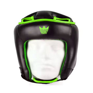 Best Selling Professional Leather Boxing <b>Head</b> Guard-Soft Protective Customizable Logo Sizes for MMA <b>Training</b> Wholesale Low Price - Product Image 1