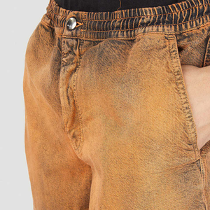 STITCHMODE Short homme de haute qualité 100% coton délavé à l'acide Streetwear délavé au soleil OEM Logo personnalisé fabriqué de haute qualité - Product Image 5