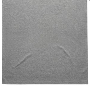 T-shirt minimaliste avec logo Crown pour hommes et femmes, imprimé sur la poitrine, coton gris chiné, t-shirt décontracté de qualité supérieure - Product Image 6