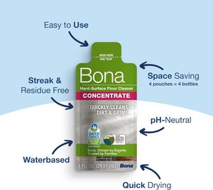 Concentrado de Limpiador de Pisos Multiusos Bona - 1 fl oz - Paquete de 4 - Product Image 4