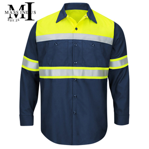 Gilet de sécurité en maille bleue, veste de sécurité personnelle, Construction de sécurité, veste de sécurité réfléchissante de travail à haute visibilité - Product Image 3