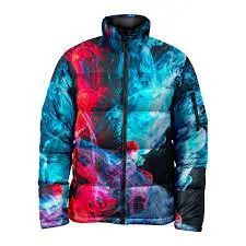 Veste bouffante personnalisée OEM pour hommes hiver décontracté printemps tissu tissé teint en couleur unie veste universitaire fermeture éclair bouton style XS vêtements J - Product Image 3