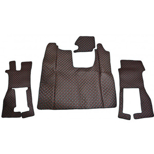 Alfombrillas de cuero de nueva condición compatibles con asiento de pasajero plegable Scania R 2016 - Product Image 2