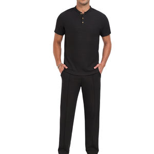 Ensembles de survêtement de sport d'été à manches courtes pour hommes de haute qualité - Product Image 3