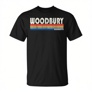 Vintage <b>70s</b> 80s Style Woodbury MN T-<b>Shirt</b> Retro Promotional Apparel - Product Image 2