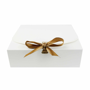 Caja de Presentación Plegable de Papel Kraft |   Lazo Decorativo Fácil de Montar para Envolver Regalos - Product Image 2