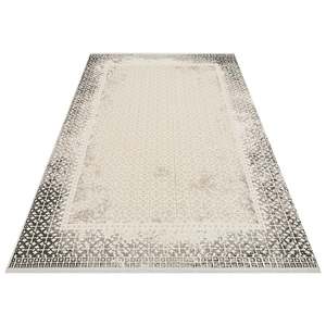 Tapis moderne multicolore Netline PR006 Perre, 60% viscose, 40% acrylique, pour chambre à coucher, bureau et chambre d'enfant, tapis Home Depot - Product Image 2