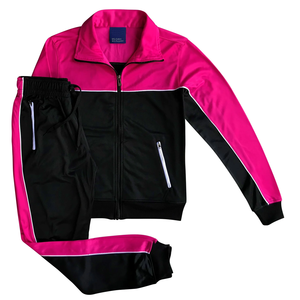 Vente chaude femmes survêtement Slim Fit femmes survêtement Pakistan fait Logo dans la meilleure vente qualité 2 pièces ensemble femmes survêtements - Product Image 2