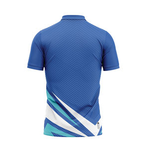 Estampado geométrico personalizado Color Polo Activewear Conjuntos de camisetas Ropa deportiva transpirable de secado rápido para tenis Pickleball OEM/ODM - Product Image 2