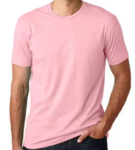 Camiseta de cuello redondo de algodón Premium, Camiseta cómoda de ajuste elegante para hombre, perfecta para actividades diarias informales y al aire libre - Product Image 4