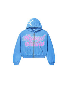 2025 New <b>Women</b> <b>Hoodie</b> High Quality <b>Zipper</b> up Oversized Drop Shoulder Plain Solid Heavyweight 100% Cotton Custom hoodies <b>Women</b> - Product Image 3