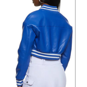 Chaqueta universitaria para mujer más vendida, Material de alta calidad, transpirable, cómoda, precio barato con chaqueta universitaria personalizada para mujer - Product Image 2