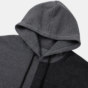 Sudadera con capucha de lana de invierno 3D bordada con diseño personalizado de algodón de alta calidad 100% para hombres - Product Image 3