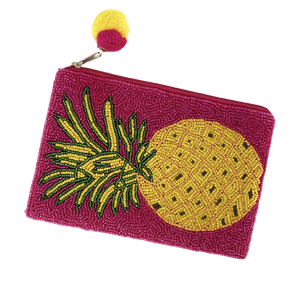 Exquisito bolso de cuentas hecho a mano con bordado-elegante bolso de noche para mujer - Product Image 4