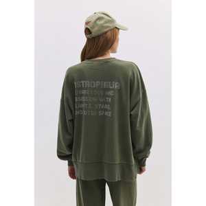 Faded Effect <b>Slogan</b> <b>Sweatshirt</b> - Product Image 6
