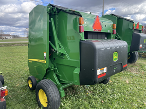เครื่องอัดฟางกลมรุ่นใหม่ John Deere 450E พร้อมมอเตอร์ ประสิทธิภาพสูง รับประกัน 2 ปี สำหรับฟางข้าวสาลี ฟางข้าว - Product Image 4