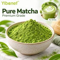 Poudre de Matcha Cérémonial Yibenef, Poudre de Thé Vert Bio, Poudre de Matcha pour la Pâtisserie, Vente en Gros, OEM Personnalisé