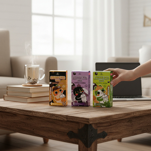 ชุดชงชานมไข่มุกสำเร็จรูป ผลิตในไต้หวัน บรรจุกล่องพร้อมรสชาติ - Product Image 3