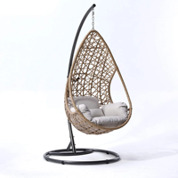 Hochwertiger Langlebiger Moderner Rattan-Hängesessel mit Ständer für Outdoor & Wohnzimmer-Möbel Hotelnutzung Hergestellt in Vietnam