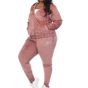 Dernier design de vêtements de jogging, nouvelle arrivée, survêtement pour femmes avec strass, vêtements de rue, survêtement pour femmes avec strass, best-seller - Product Image 4