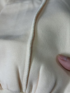 Femmes surdimensionné col rond recadrée sweat pull plaine polaire pull à capuche avec goutte épaule livraison directe - Product Image 6