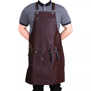 Tablier long pour le contrôle des étincelles pendant le soudage et le façonnage des métaux Tablier de soudage renforcé idéal pour les coupeurs, les meuleuses et les soudeurs - Product Image 6