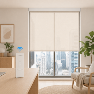 Tende <span class=keywords><strong>a</strong></span> Rullo Personalizzate Oscuranti - Opzioni Motorizzate e Manuali per Decorazione Casa, Ufficio e Hotel - Product Image 4