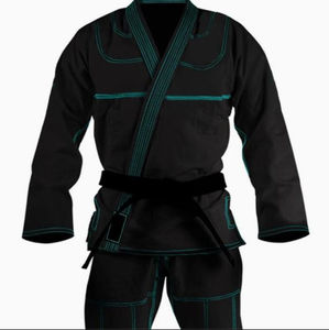 Uniforme de Karate de algodón 100% más vendido, ropa de artes marciales personalizada, transpirable y de alta calidad - Product Image 4