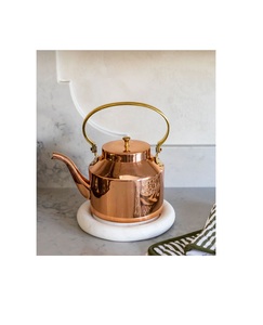 Timeless copper <b>kettle</b> design made for <b>tea</b> enthusiasts who value heritage functionality and sustainable materials - Product Image 6