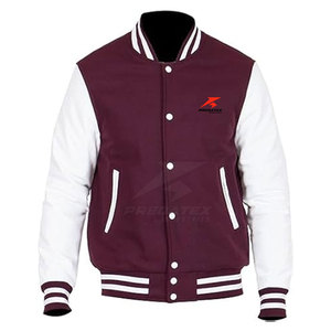 Veste à col montant sur mesure de haute qualité pour homme Style Letterman à séchage rapide pour l'automne et l'hiver - Product Image 1