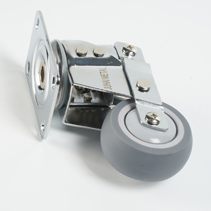 3 4 5 Zoll stoß dämpfende Lenk rolle mit Bremse für Präzisionsinstrument-Lenkrad - Product Image 5