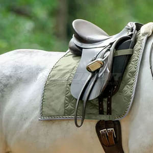 Tapis de selle de cheval de haute qualité OEM Factory Supply Confortable Durable Matelassé Design - Product Image 3
