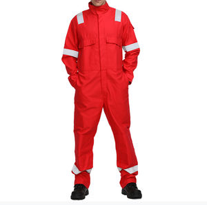 Overol de Trabajo de Algodón Transpirable de Alta Visibilidad para Hombres y Mujeres, Uniforme de Taller Mecánico, Traje de Talla Grande - Product Image 1