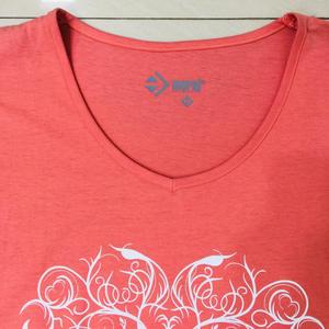 Custom Graphic <b>Sequined</b> 100% Cotton Oversized Vintage Distressed <b>T</b>-<b>Shirts</b> for Teenagers Women's O-Neck Casual Style Silk Screen - Product Image 2
