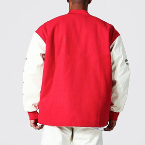 Veste universitaire de style baseball universitaire de haute qualité pour hommes vestes Letterman en tissu de laine à la mode - Product Image 2