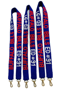 Ceinture de luxe perlée brodée à la main avec sangle d'impression Beau sac à bandoulière tendance avec lanière Fait à la main Autre accessoire - Product Image 4