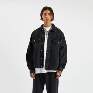 Top Quality Breathable And Quick Dry Men Denim Jacket Men OEM Denim Finished Casual Formal Men's Jackets - Product Image 1