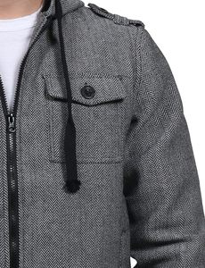 2025 Logo personnalisé manches en cuir broderie noir collège Baseball hommes veste Letterman Varsity veste pour hommes - Product Image 3