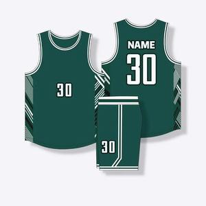 Service OEM tendance Respirant Personnalisé Nom de l'équipe Logo Numéro Impression Sublimation Maillot de basket-ball pour hommes Uniforme de basket-ball - Product Image 1