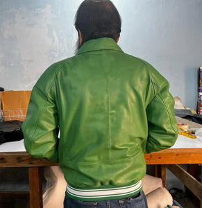 Blousons aviateur personnalisés les plus vendus 100% polyester matériau de remplissage blouson aviateur de baseball vestes de style respirant personnalisées - Product Image 4