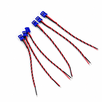 Kabel Harness 2 Pin Twisted Pair Dengan Konektor Anti Interferensi untuk Modul Sensor Papan PCB Custom OEM