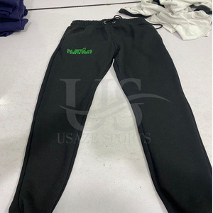 2025 Custom Logo Vintage Men's Winter Tracksuits Breathable 100% Cotton Oversized Hoodie Sweatpants <b>Jogger</b> Two Piece Set Screen - Product Image 3